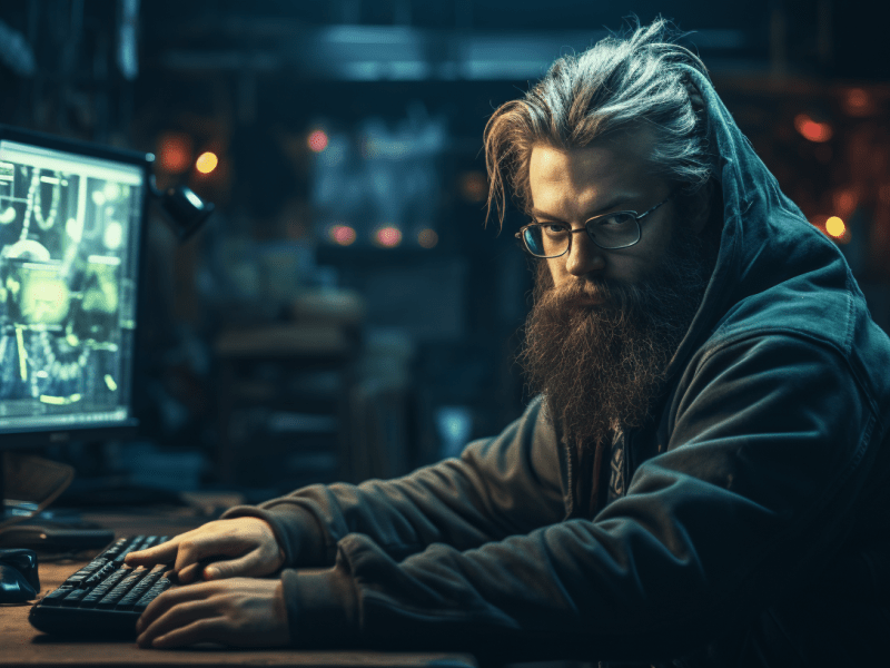 Neckbearded Chaos Mastermind Cole Silva Wreaks Havoc with AI-Generated&nbsp;Satire