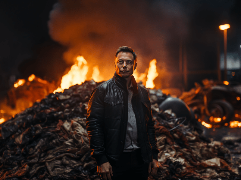 Elon Musk Successfully Transforms Twitter into an Interstellar Dumpster&nbsp;Fire